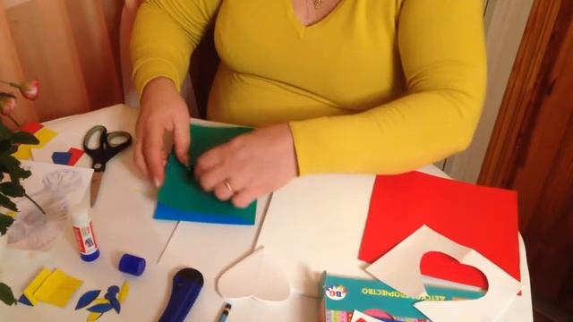 Мастер-класс по созданию праздничной открытки к Дню России смотреть онлайн