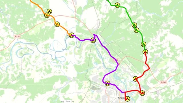 Маршрут Великорецкого крестного хода занесли на карту ГИС