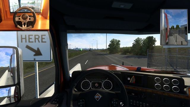 American Truck Simulator-International LoneStar High Rise Sleeper смотреть онлайн