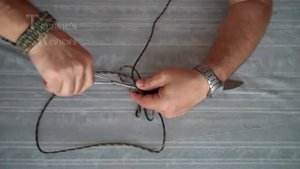 Оплетка рукоятки ножа Боец ч2