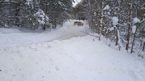 Зимние Ралли на Климовских карьерах