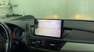 BMW X1 Android магнитола Teyes CC3 2k + камеры заднего и переднего вида