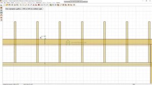 Проектируем балки при ширине 6м