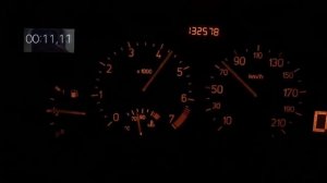 Launch Control Разгон до 100 км/ч Peugeot 206 AT Sport