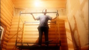 Отделка Комнаты block house Обшивка стен Блок-хаус