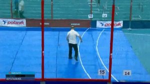 Максим Андралойть в толкании ядра в семиборье на чемпионате Европы по легкой атлетике