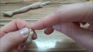 Каркасная кукла амигуруми крючком. Часть 2.