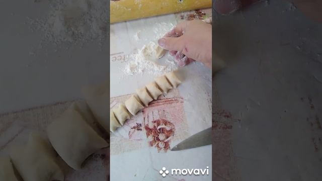 Лепим пельмени/Вкусно дома!) #простаяеда #рецепт #пельмени