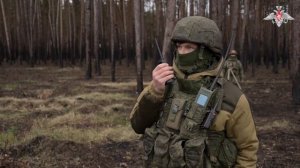Боевая работа расчета РСЗО «Град»