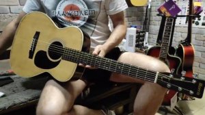 Винтажная акустическая гитара Morris F-15 (Япония). ПРОДАНА!