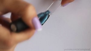 Кошачий глаз гель-лак. Экспресс дизайн ногтей  - 2 идеи маникюра