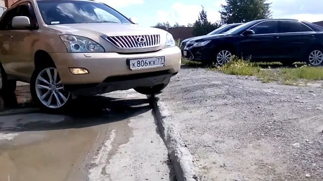 Проверка работы мною доработанной передней пневмостойки