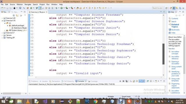 Introduction To Java Programming   Exercise 4 18a