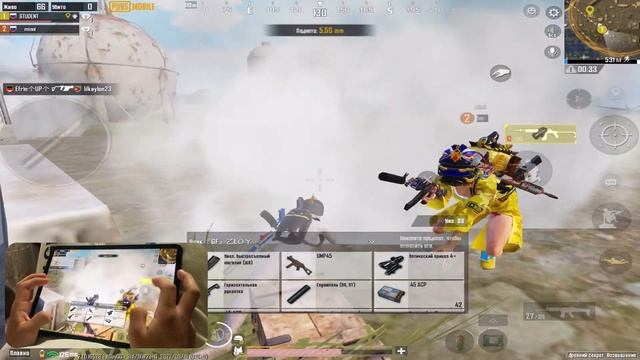 БЕРУ ТОП-1 с дробовика и снайперки? | PUBG MOBILE 2.1 HANDCAM [6 fingers] смотреть онлайн