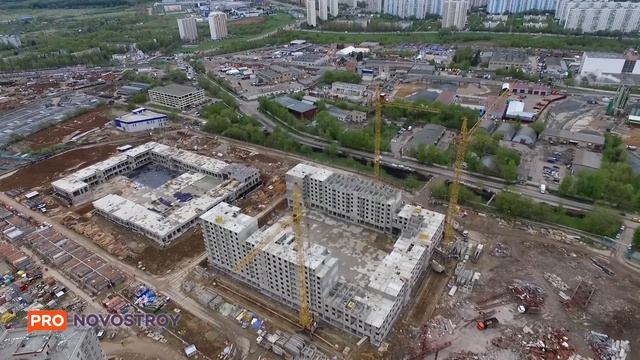 ЖК "Лучи" [Ход строительства от 17.05.2017] смотреть онлайн