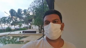 pandanus beach resort, 4k video