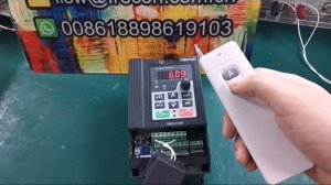 real 500 Frecon  remote control  VFD VSD Solar pump inverter for irrigation