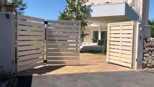 Ворота гармошка с автоматикой смотреть онлайн