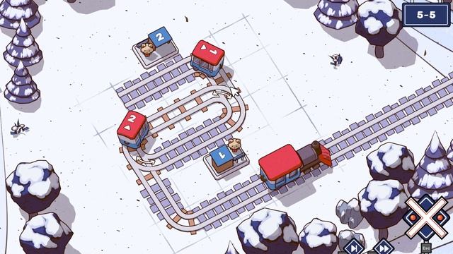 This SATISFYING Puzzle Game Keeps Getting Better.. (Railbound) смотреть онлайн