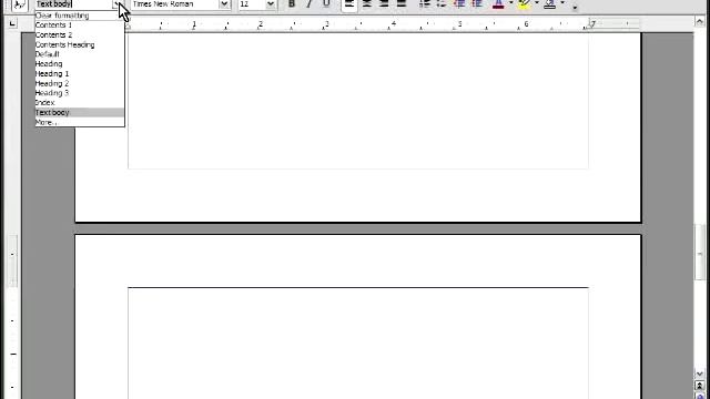 How-To: Creating a Table Of Contents in OpenOffice Writer смотреть онлайн