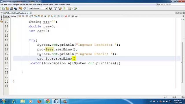 Tutorial Java 4 - BufferedReader смотреть онлайн