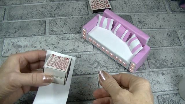 МЕБЕЛЬ ИЗ СПИЧЕЧНЫХ КОРОБКОВ СВОИМИ РУКАМИ !!! ДИВАН 2 КРЕСЛА ЖУРНАЛЬНЫЙ СТОЛИК МК !!!! смотреть онлайн