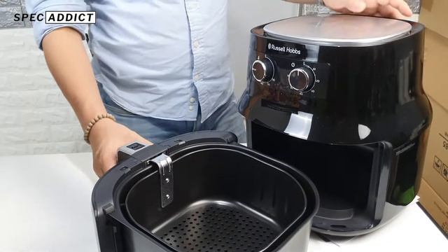 UNBOXING RUSSELL HOBBS AIR FRYER - ADA COOKING GUIDE DI ATASNYA JADI GA AKAN SALAH TIMER-NYA GUYS смотреть онлайн