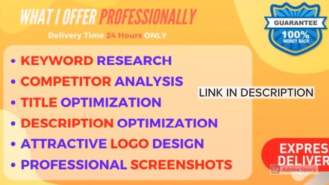 I will rank your app on play store by aso and SEO смотреть онлайн