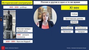 ХI  век. Россия и другие в одно и то же время.