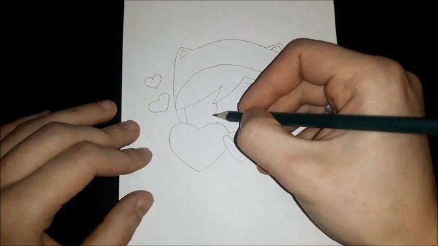 Как нарисовать девочку с сердечками? РИСУНКИ ДЛЯ ДЕТЕЙ