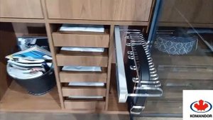 Какие бывают выдвижные ящики?