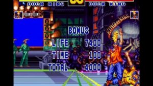 Fatal Fury Special (SNES) : Duck King Walkthrough
