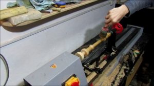 Подсвечник из берёзы