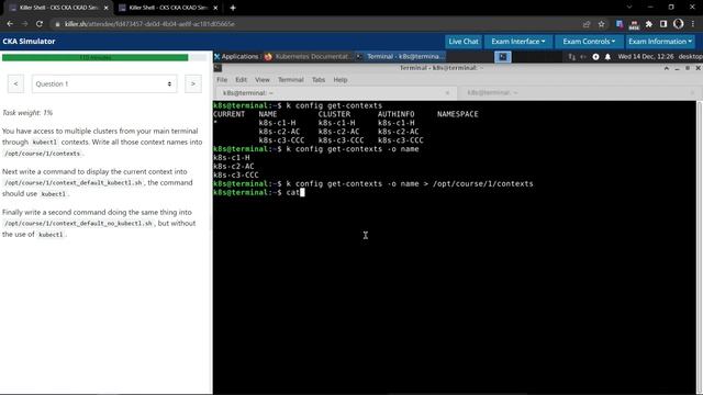 01 - CKA Question 1 Killer Shell смотреть онлайн