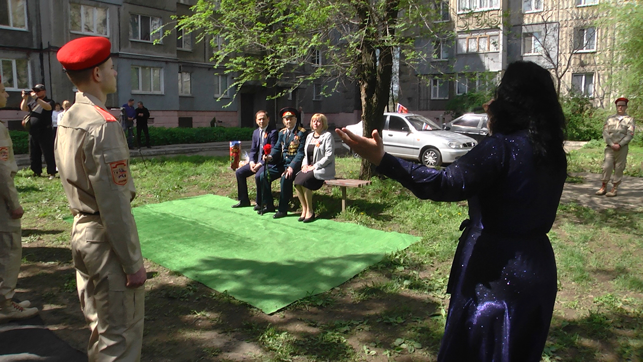 ТК «Родной Алчевск». Ветерана Великой Отечественной войны Василия Тимченко чествовали в Алчевске.