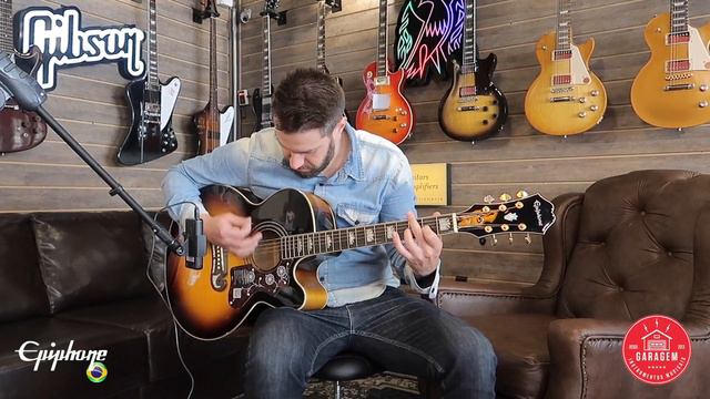 Epiphone EJ- 200 CE смотреть онлайн