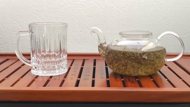 Завариваем Зеленый чай Моли Хуа Ча с ягодами годжи и лемонграссом для похудения смотреть онлайн