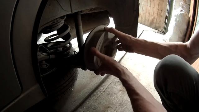 Диагностика ходовой автомобиля Ланос. Задние колёса. смотреть онлайн