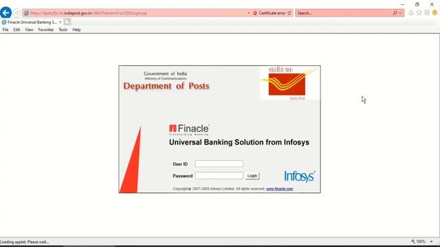 finacle Java and browser error solution. #doppostaltech смотреть онлайн