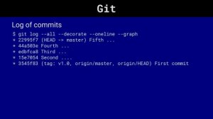 Git Source Code Management Tutorial