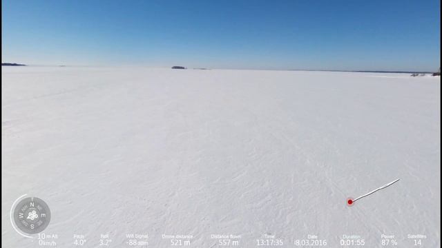 Тест дальности Bebop2 c планшета Samsung Galaxy Tab 4 - 520m смотреть онлайн