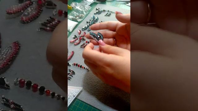 Броши ручной работы. Подготовка к сборке. смотреть онлайн