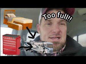 Another bed and a tool box in our Tiny home on Wheels