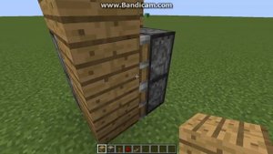 Как сделать механическую дверь 2x2 в майнкрафт