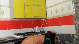 Установка варочной поверхности :"горение:"