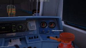 Видеоурок для депо ТЧЭ-7 Барнаул |Запуск и "глушение" тепловоза ТЭП70БС| Trainz 2012