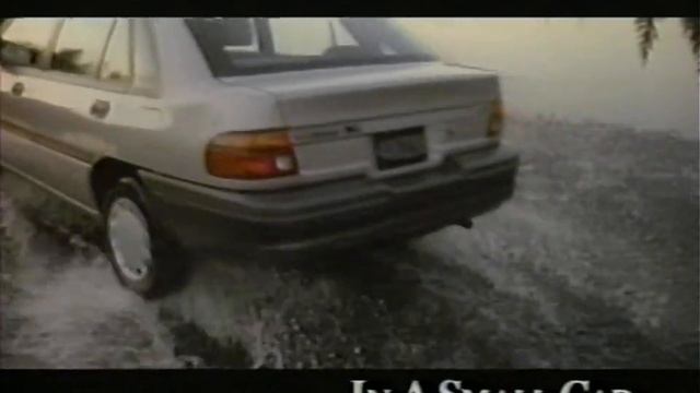 1991 Ford Escort commercial смотреть онлайн