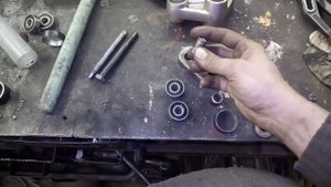 Самодельная прогрессия на подшипниках для эндуро кросс