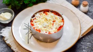 Салат Океан со шпротами