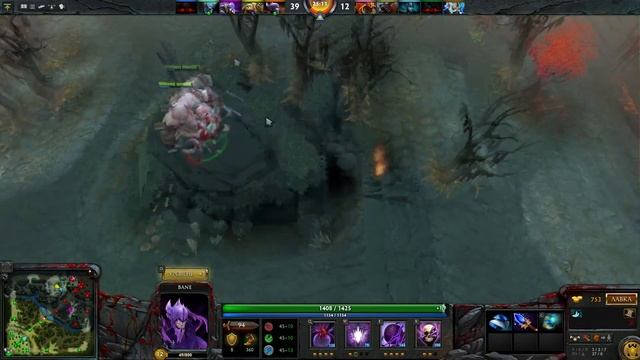 Dota 2 -имба связка Bane+Pudge смотреть онлайн